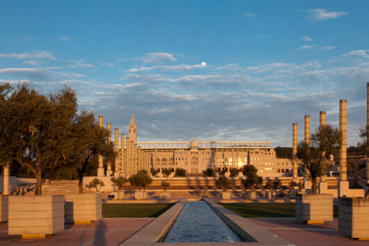 MONTJUIC HILL ON FOOT